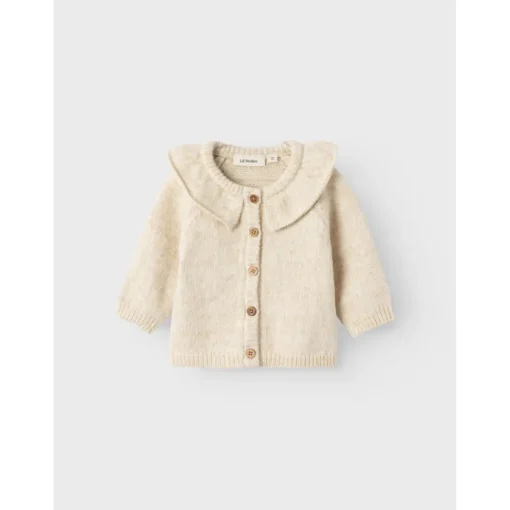 Lil Atelier | Rila Knitted Cardigan | Wood Ash