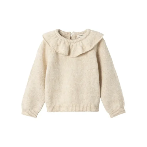Lil Atelier | Rila Loose Knitted Sweater | Wood Ash