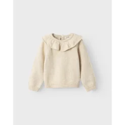 Lil Atelier | Rila Loose Knitted Sweater | Wood Ash
