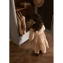 Lil Atelier | Rumina Dress | Wood Ash
