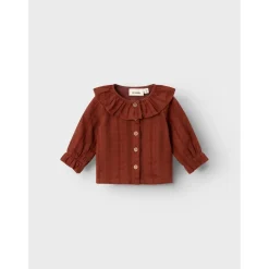 Lil Atelier | Runa Blouse | Fired Brick