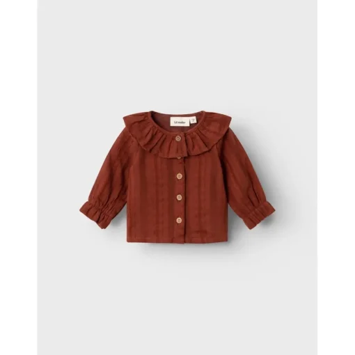 Lil Atelier | Runa Blouse | Fired Brick