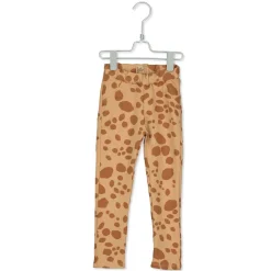 Lotie Kids | Baby Leggings | Animal Print Camel