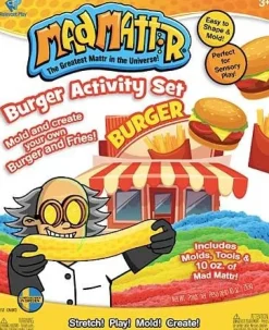Madmattr | Burgers Speelset Met Kinetic Sand