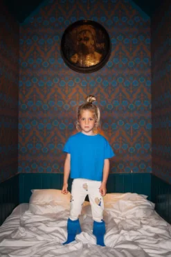 Maed For Mini | Dolly Dolphin T-Shirt Blue