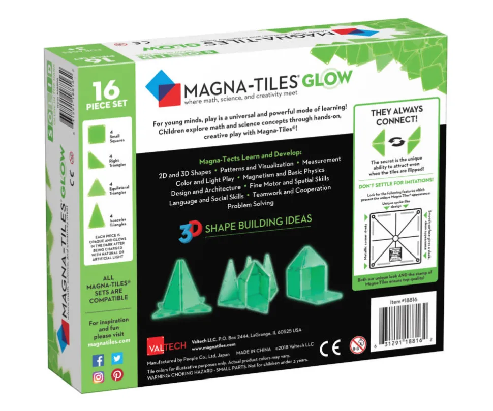 Magna Tiles | Glow In The Dark