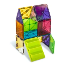 Magna-Tiles | Clear Colors House Set | 28 Delig