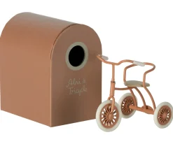 Maileg | Abri A Tricycle | Muis Driewieler Coral