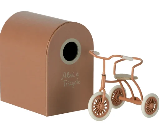 Maileg | Abri A Tricycle | Muis Driewieler Coral