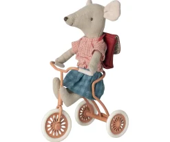 Maileg | Abri A Tricycle | Muis Driewieler Coral