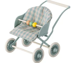 Maileg | Baby Mice Stroller | Mint