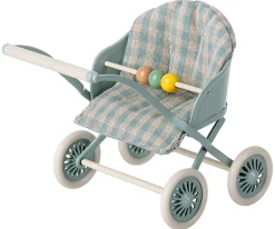 Maileg | Baby Mice Stroller | Mint