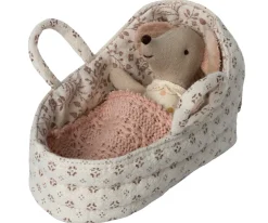 Maileg | Carrycot Baby Mouse | Draagmandje