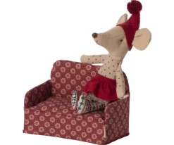 Maileg | Couch | Muizen Bankstel Rood