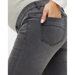 Mamalicious | Lola Slim Grey Jeans