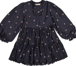 Marmar | Deva Dress | Stars Embroidery