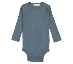 Marmar | Fine Rib Body Ls | Ocean