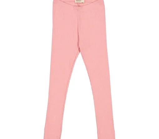 Marmar | Fine Rib Legging | Pink Delight