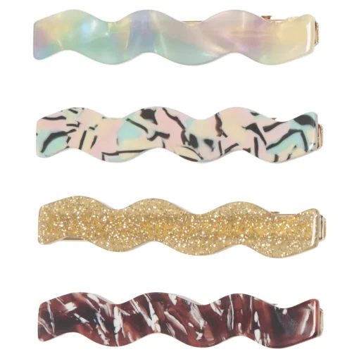 Mimi & Lula | Wavy Acetate Clips