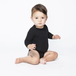 Mingo | Basics Longsleeve Romper Black