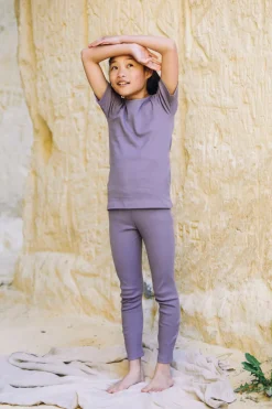 Mingo | Rib Legging | Lavender