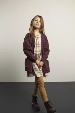 Mingo | Sweat Cardigan Chestnut