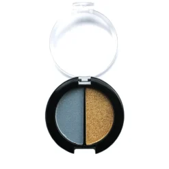 Miss Nella | Kinder Oogschaduw Duo 'Golden Sands' | Blauw + Goud