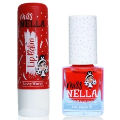 Miss Nella | Lips & Tips Duo Set | Mn7 Strawberry 'N Cream