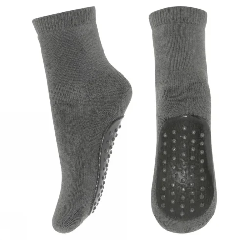 Mp Denmark | 7953 Slof Sokken Anti-Slip Katoen | 3010 Old Green