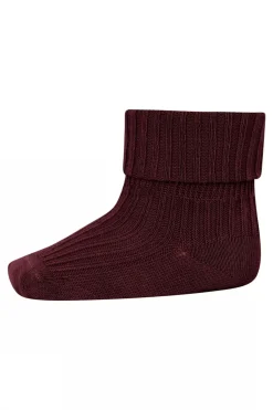 Mp Denmark | 533 Sokjes Cotton Rib | 36 Grape Skin