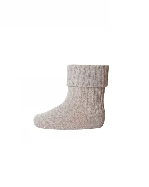 Mp Denmark | 533 Sokjes Cotton Rib | 489 Licht Bruin