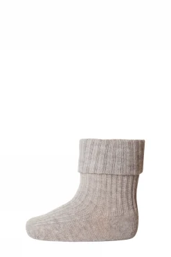Mp Denmark | 533 Sokjes Cotton Rib | 489 Licht Bruin