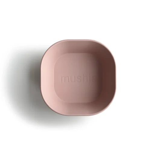 Mushie | Bowl Square | Set Van 2 Kommen