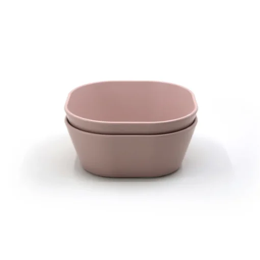 Mushie | Bowl Square | Set Van 2 Kommen
