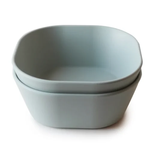 Mushie | Bowl Square | Set Van 2 Kommen