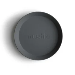 Mushie | Plates Round | Set Van 2 Borden