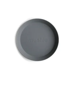 Mushie | Plates Round | Set Van 2 Borden