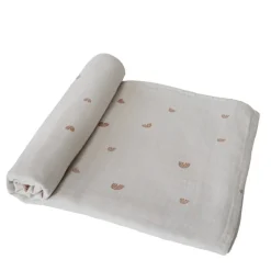 Mushie | Rainbow Swaddle