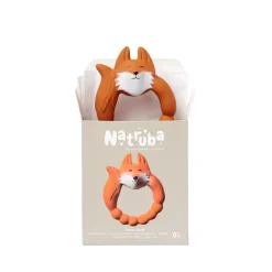 Natruba | Teether Fox | Bijtring Vos Oranje