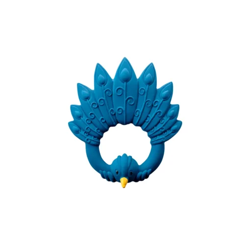 Natruba | Teether Peacock | Bijtring Pauw Blauw