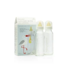 Natursutten | Glazen Baby Drinkflessen 240 Ml | Set Van 2