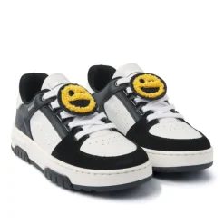 Nubikk | Basket Buxton Jr Sneakers | Black Leather-White