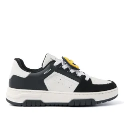 Nubikk | Basket Buxton Jr Sneakers | Black Leather-White