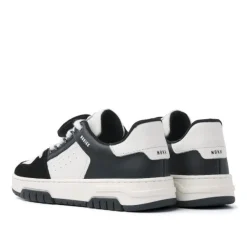 Nubikk | Basket Buxton Jr Sneakers | Black Leather-White