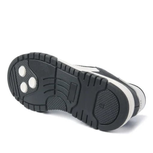Nubikk | Basket Buxton Jr Sneakers | Black Leather-White