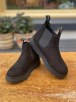 Nubikk | Jonah Rai Jr | Chelsea Boots Black Raven Nubuck