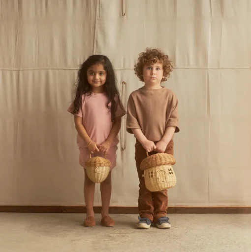 Olli Ella | Acorn Bag | Rotan Eikel Tasje