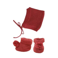 Olli Ella | Dinkum Doll Knit Set | Poppen Muts + Slofjes