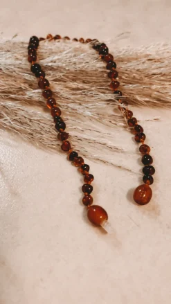 Orange And Amber | Amber / Barnsteen Ketting 32Cm