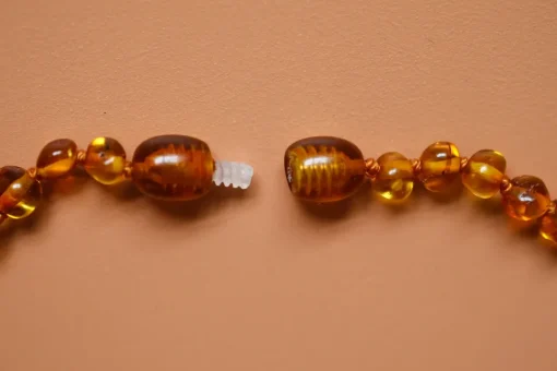 Orange And Amber | Amber / Barnsteen Ketting 32Cm